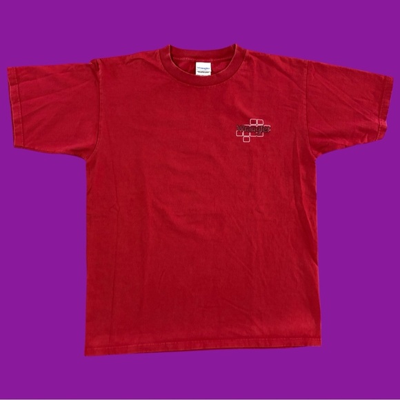 Y2K Wrangler cowboy graphic t-shirt - Picture 2 of 4